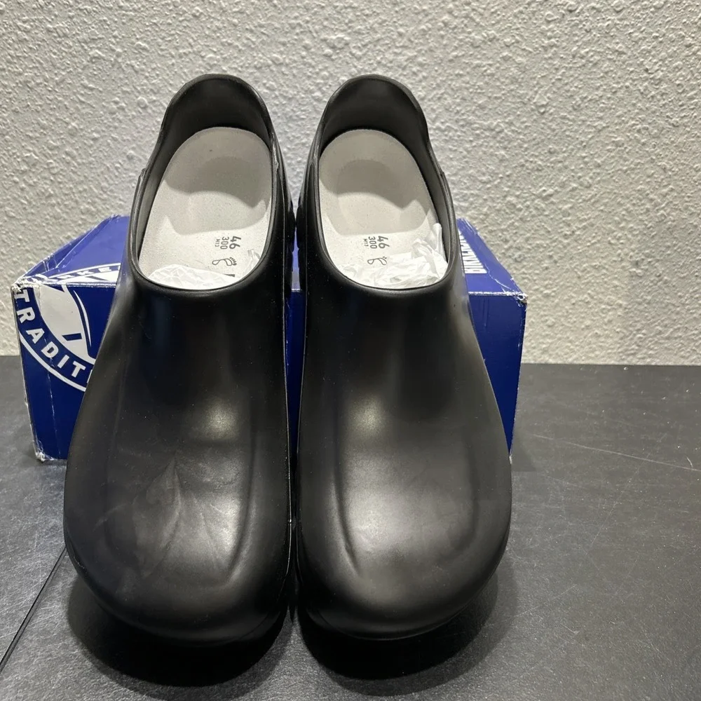 Birkenstock A 640 Polyurethane Black EU 46 US M 13 Mens